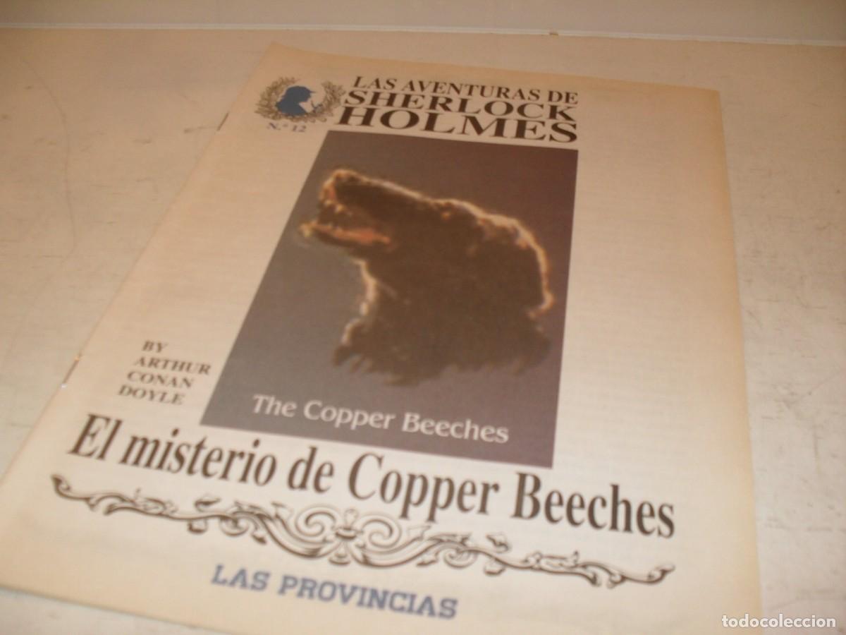 Libros de segunda mano: LAS AVENTURAS DE SHERLOCK HOLMES 12,MISTERIO DE COPPER BEECHES,DE 18,ILUSTRADO,LAS PROVINCIAS,1996