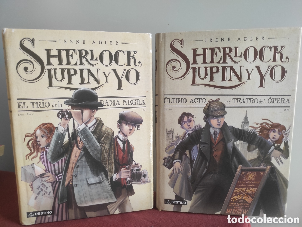 Libros de segunda mano: Sherlock Holmes, Lupin y yo. 1 y 2 - Irene Adler