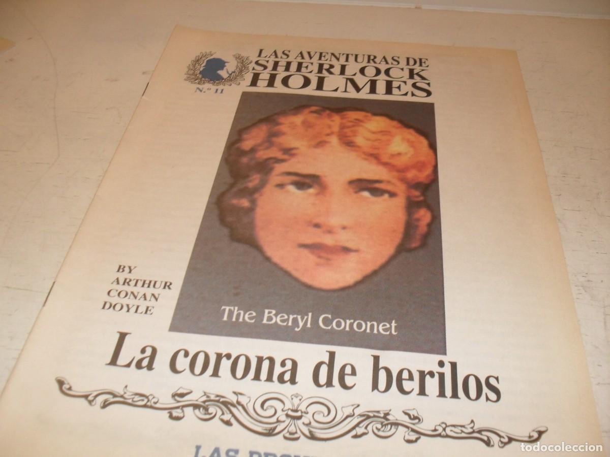 Libros de segunda mano: LAS AVENTURAS DE SHERLOCK HOLMES N&ordm; 11,LA CORONA DE BERILOS,DE 18,ILUSTRADO,LAS PROVINCIAS,1996