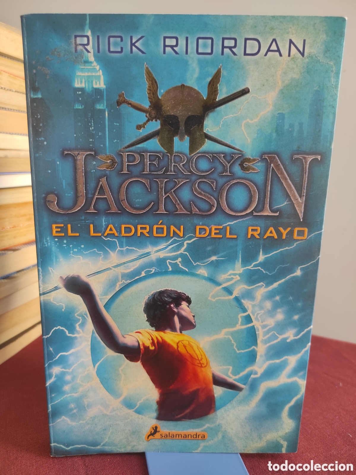 Libros de segunda mano: Percy Jackson y el ladr&oacute;n del rayo (PEDIDO MINIMO 10&euro;)