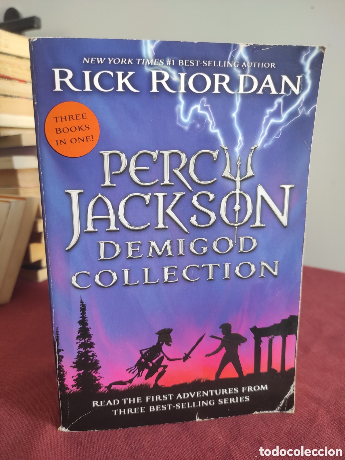 Libros de segunda mano: Percy Jackson Demigod Collection: The Lightening Thief / the Lost Hero / the... (Paperback) Libro 7