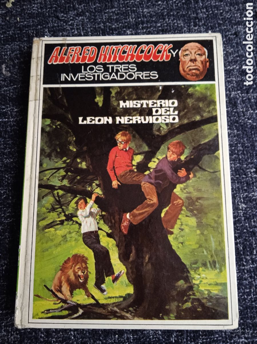 Libros de segunda mano: ALFRED HITCHCOCK Y LOS TRES INVESTIGADORES N&ordm; 16 MISTERIO DEL LEON NERVIOSO