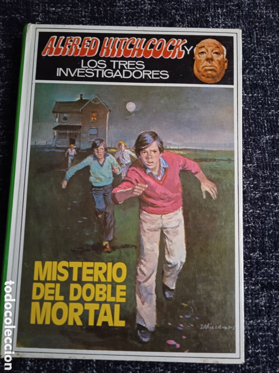 Libros de segunda mano: ALFRED HITCHCOCK Y LOS TRES INVESTIGADORES N&ordm; 28 MISTERIO DEL DOBLE MORTAL,