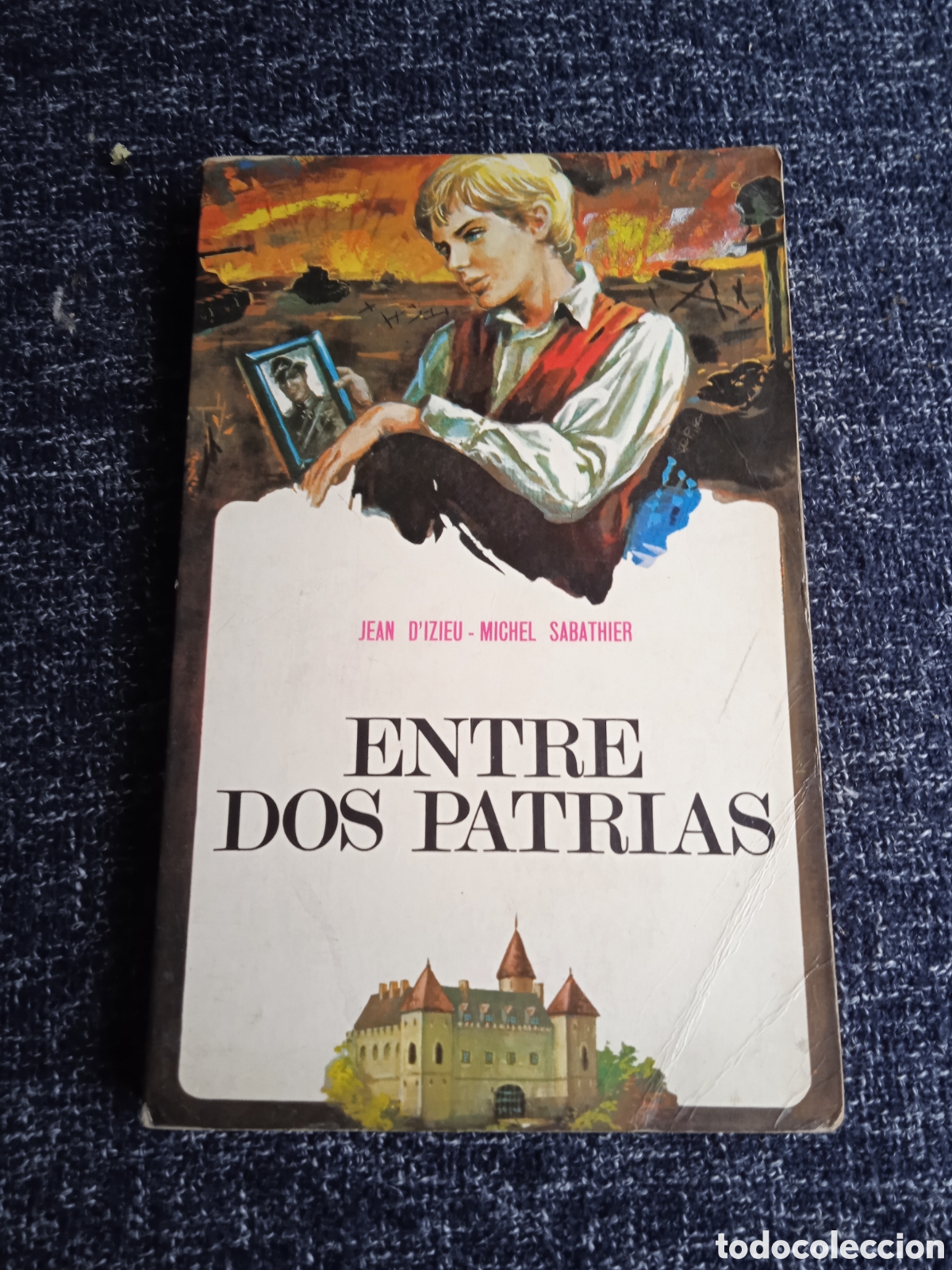Libros de segunda mano: ENTRE DOS PATRIAS / JEAN D&acute;IZIEU - MICHEL SABATHIER -Ed. Mensajero.