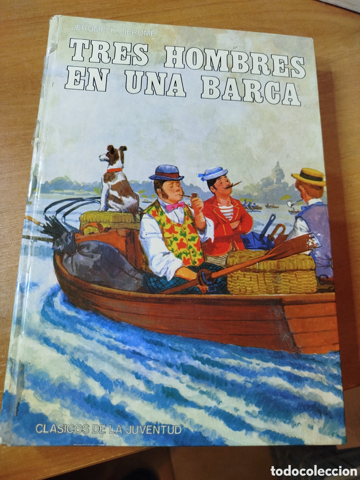 Libros de segunda mano: Tres hombres y una barca. Cl&aacute;sicos de la juventud. Jerome