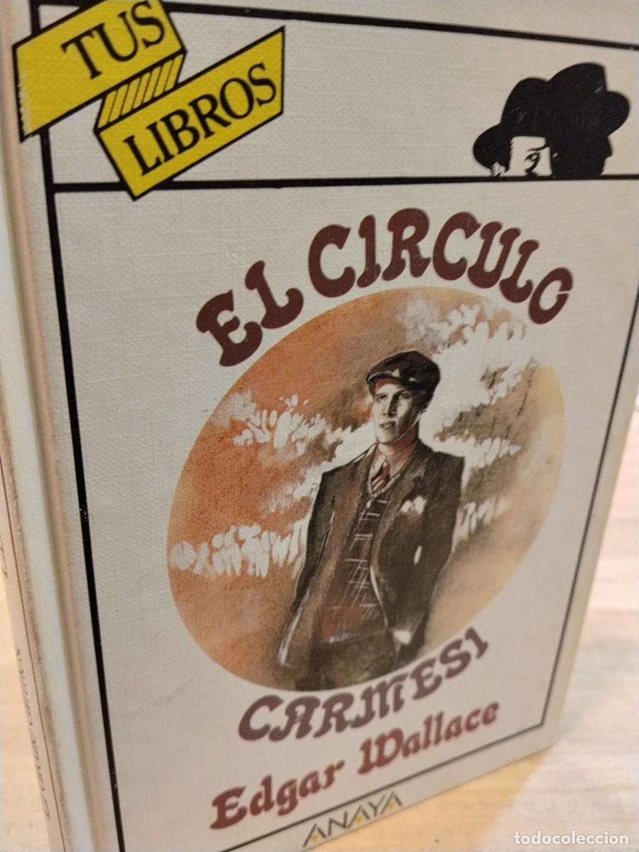Libros de segunda mano: Edgar Wallace. El circulo carmes&iacute;. Tus libros n. 81 - Foto 1