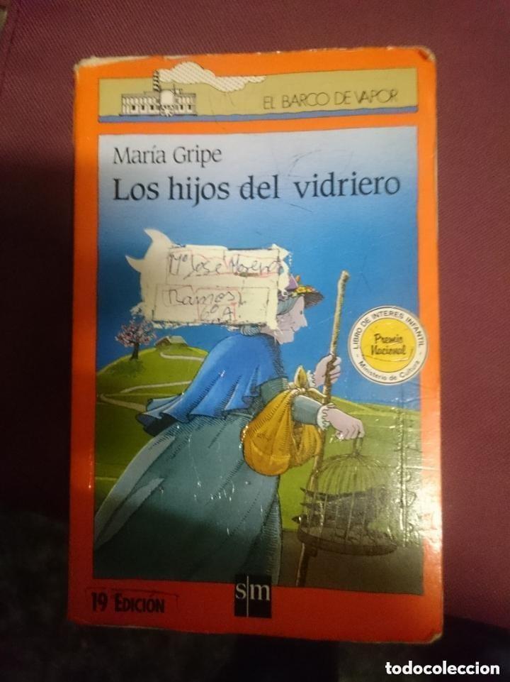 Libros de segunda mano: LOS HIJOS DEL VIDRIERO - ED. BARCO VAPOR -LEER DETALLES