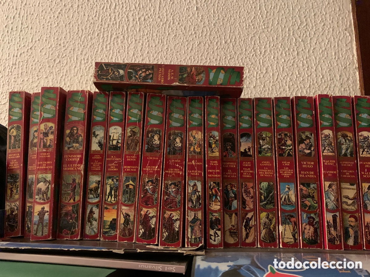 Libros de segunda mano: Obras maestras de aventuras