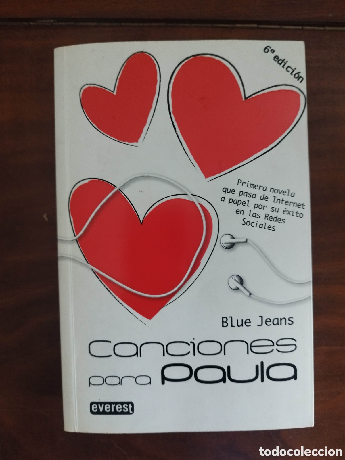 Libros de segunda mano: Canciones para Paula de Blue Jeans (con dedicatoria autor)