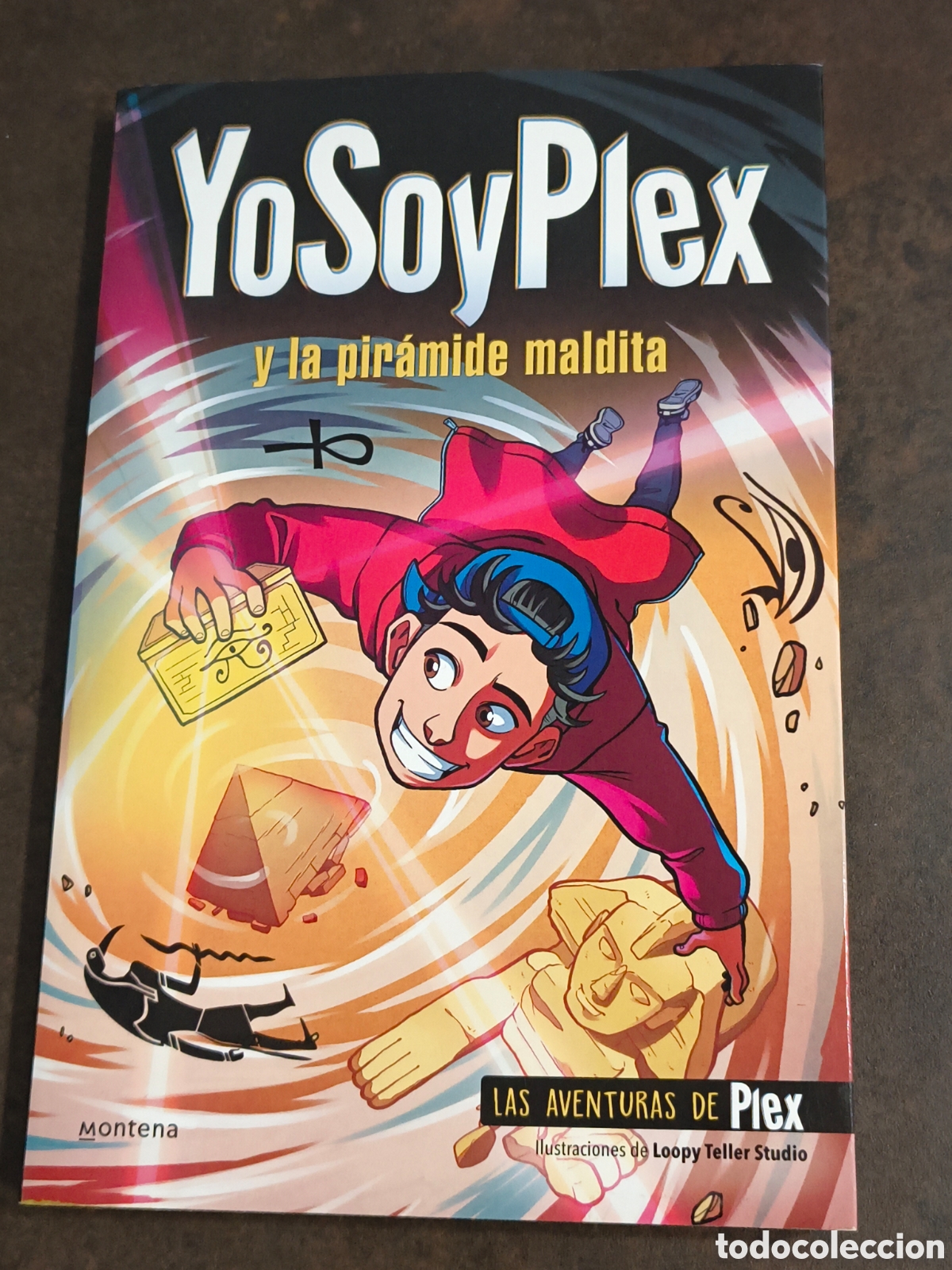 Libros de segunda mano: YO SOY PLEX Y LA PIRAMIDE MALDITA (MONTENA)