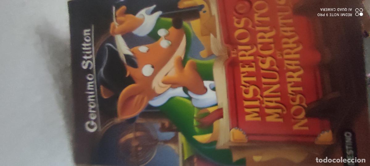 Libros de segunda mano: GERONIMO STILTON 3: EL MISTERIOSO MANUSCRITO DE NOSTRARRATUS - STILTON, GERONIMO l