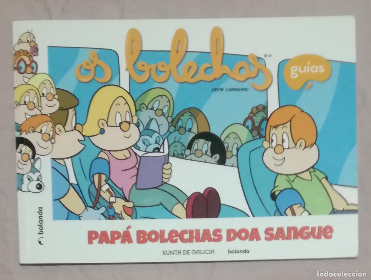 Libros de segunda mano: Os Bolechas: Papa Bolecha doa sangue (en gallego)