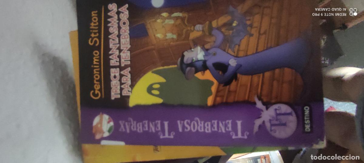 Libros de segunda mano: TRECE FANTASMAS PARA TENEBROSA GERONIMO STILTON DESTINO 2014