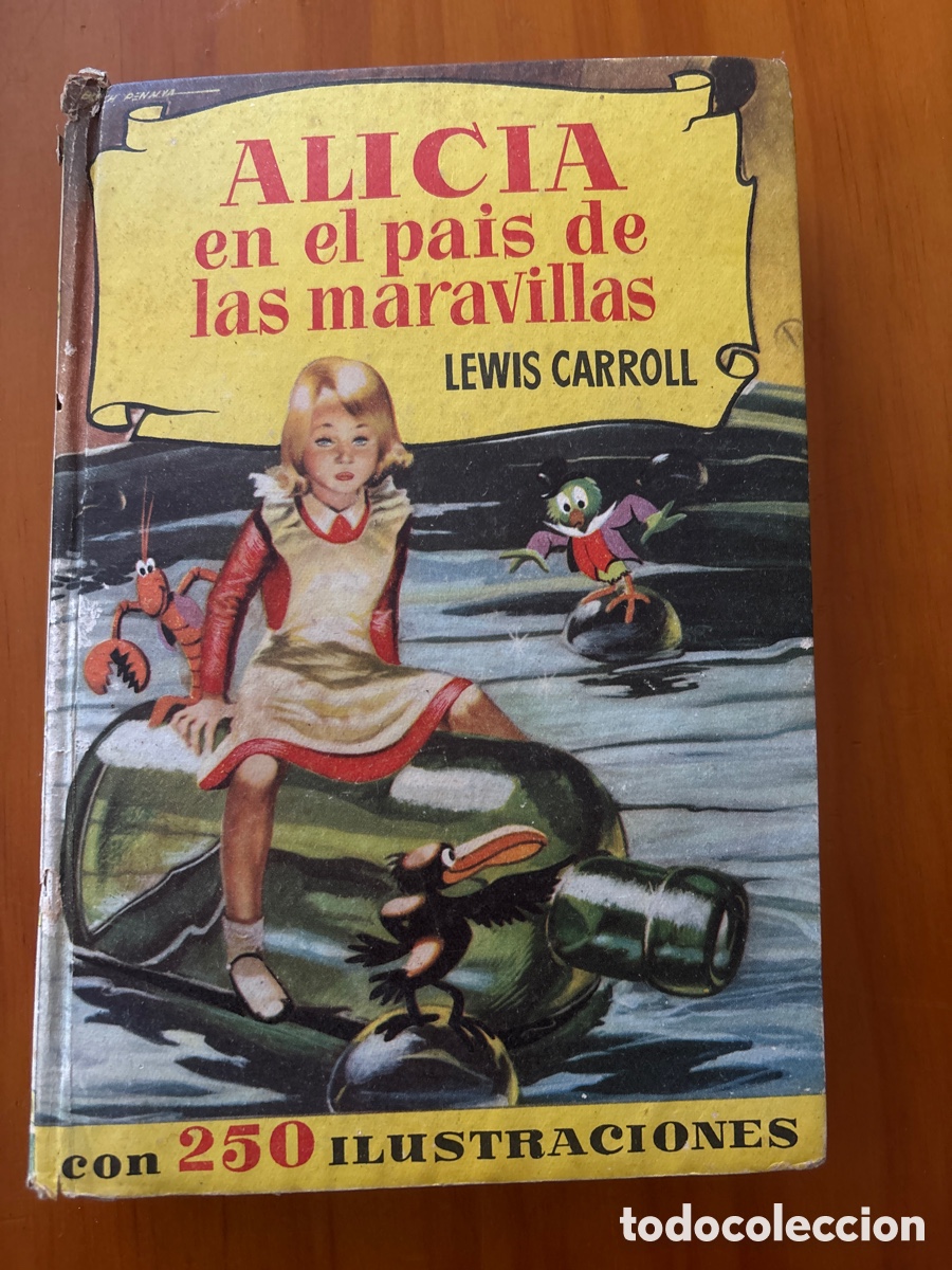 Libros de segunda mano: Libro antiguo Alicia en el pa&iacute;s de las maravillas