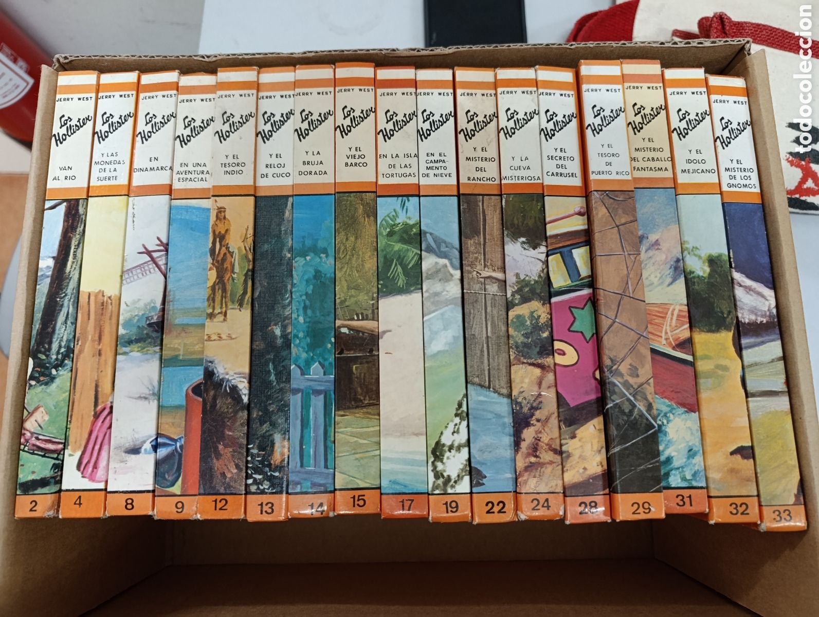 Libri di seconda mano: LOTE 17 LIBROS DE LOS HOLLISTER EDICIONES TORAY