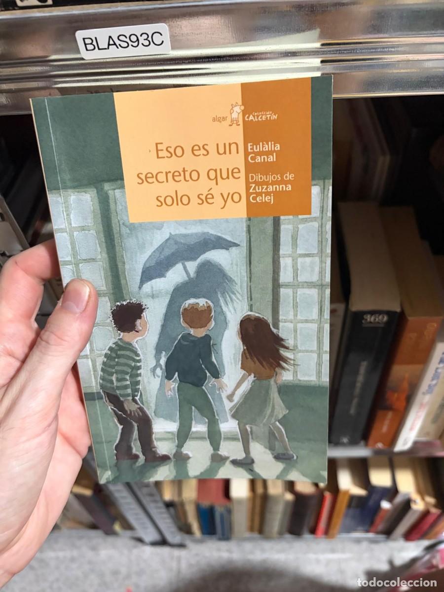 Libros de segunda mano: BLAS93C Eso es un secreto que solo s&eacute; yo &ndash; Eul&agrave;lia Canal &ndash; Algar Editorial (Colecci&oacute;n Calcet&iacute;n).