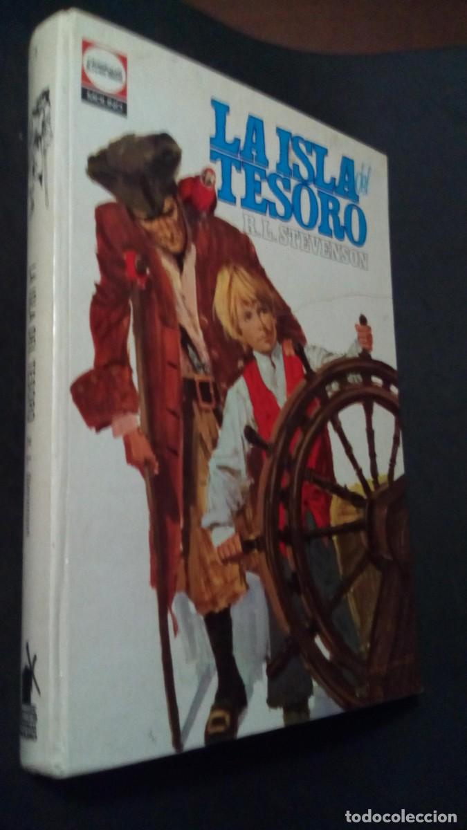 Libros de segunda mano: LA ISLA DEL TESORO. R.L. STEVENSON. CL&Aacute;SICOS JUVENILES EDITORES MOLINO 1969-COMO NUEVO