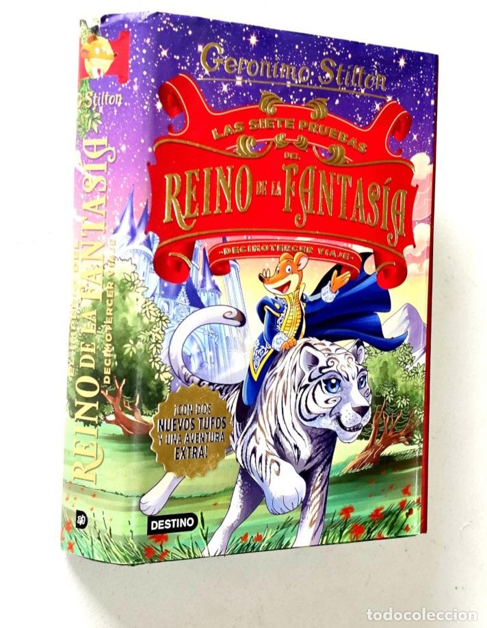 Libros de segunda mano: SIETE PRUEBAS DEL REINO DE LA FANTASIA - LAS. DECIMOTERCER VIAJE - STILTON, Geronimo