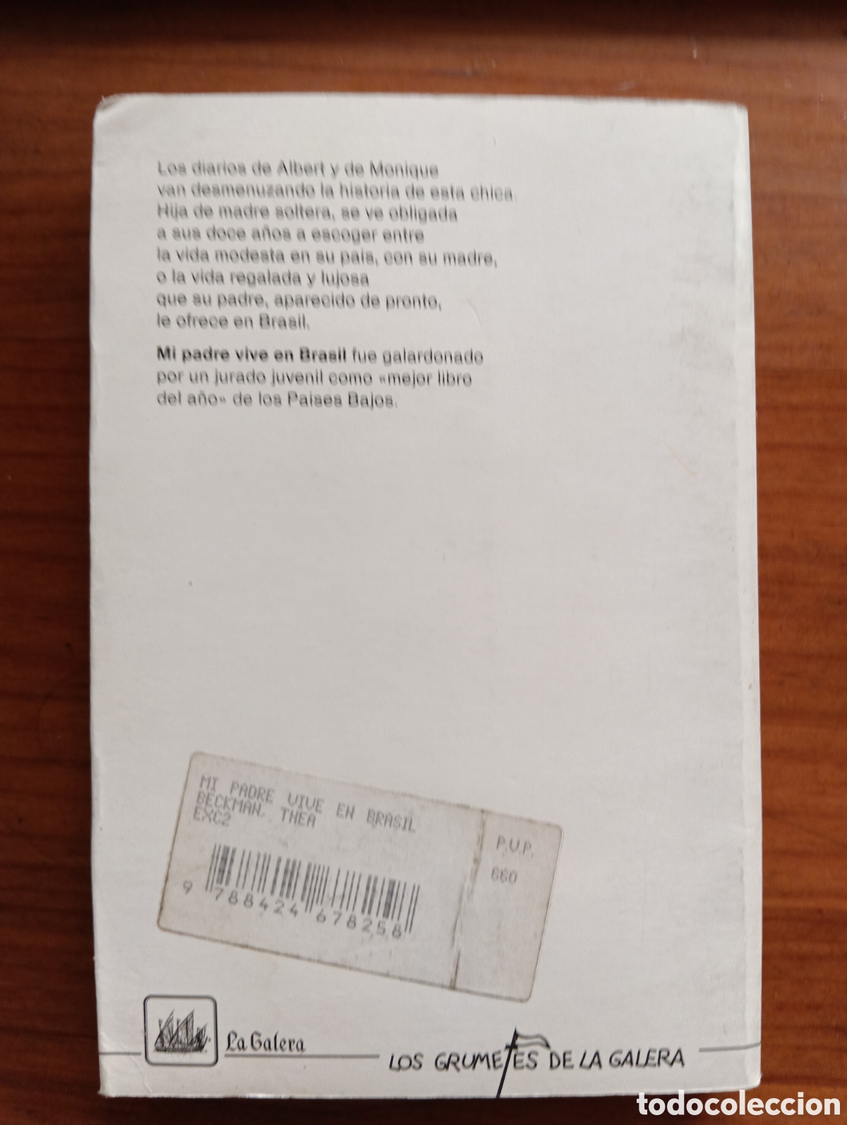 Libros de segunda mano: Mi padre vive en Brasil, Thea Beckman - Foto 6
