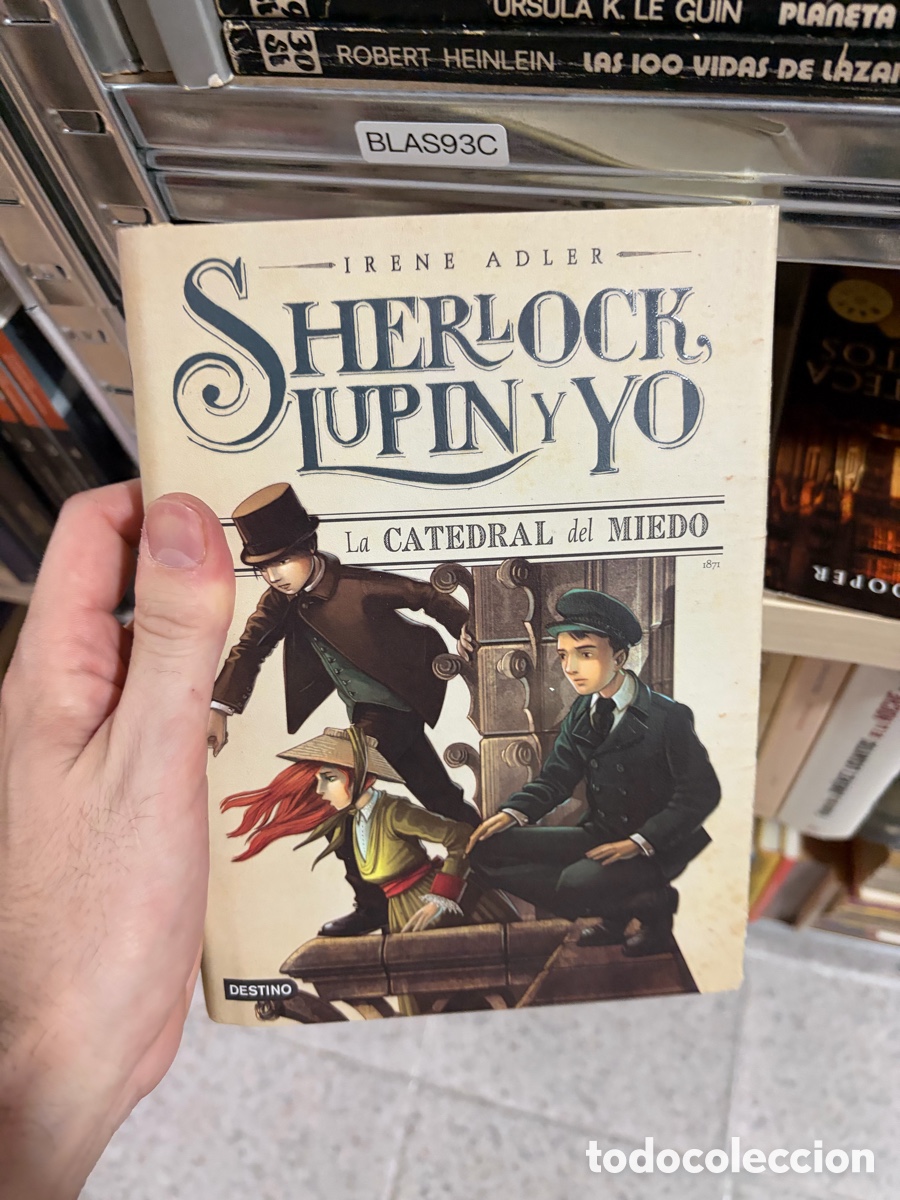 Libros de segunda mano: BLAS93C IRENE ADLER &bull;SHERLOCK, lupin y yo La CATEDRAL del MIEDO