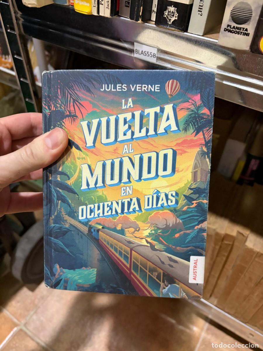Libros de segunda mano: BLAS55B &mdash; La vuelta al mundo en ochenta d&iacute;as &mdash; Jules Verne &mdash; Austral