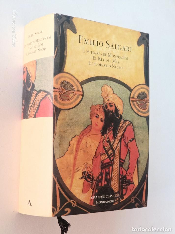 Libros de segunda mano: LOS TIGRES DE MOMPRACEM / EL REY DEL MAR / EL CORSARIO NEGRO - SALGARI, Emilio