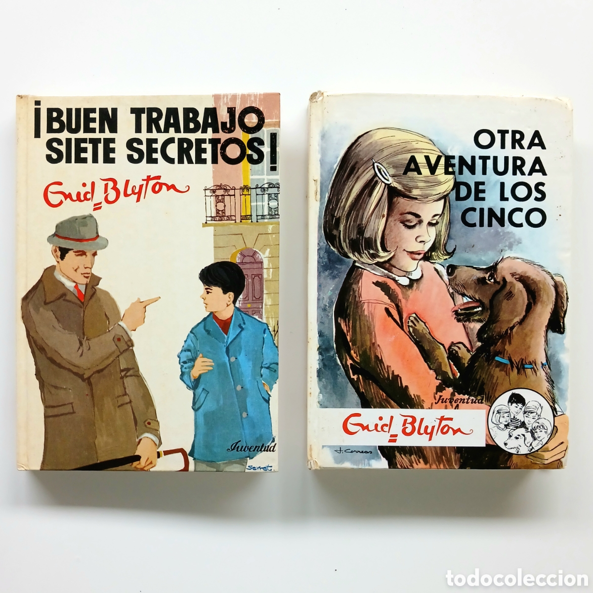 Libros de segunda mano: 2 Libros juveniles ilustrados de Enid Blyton