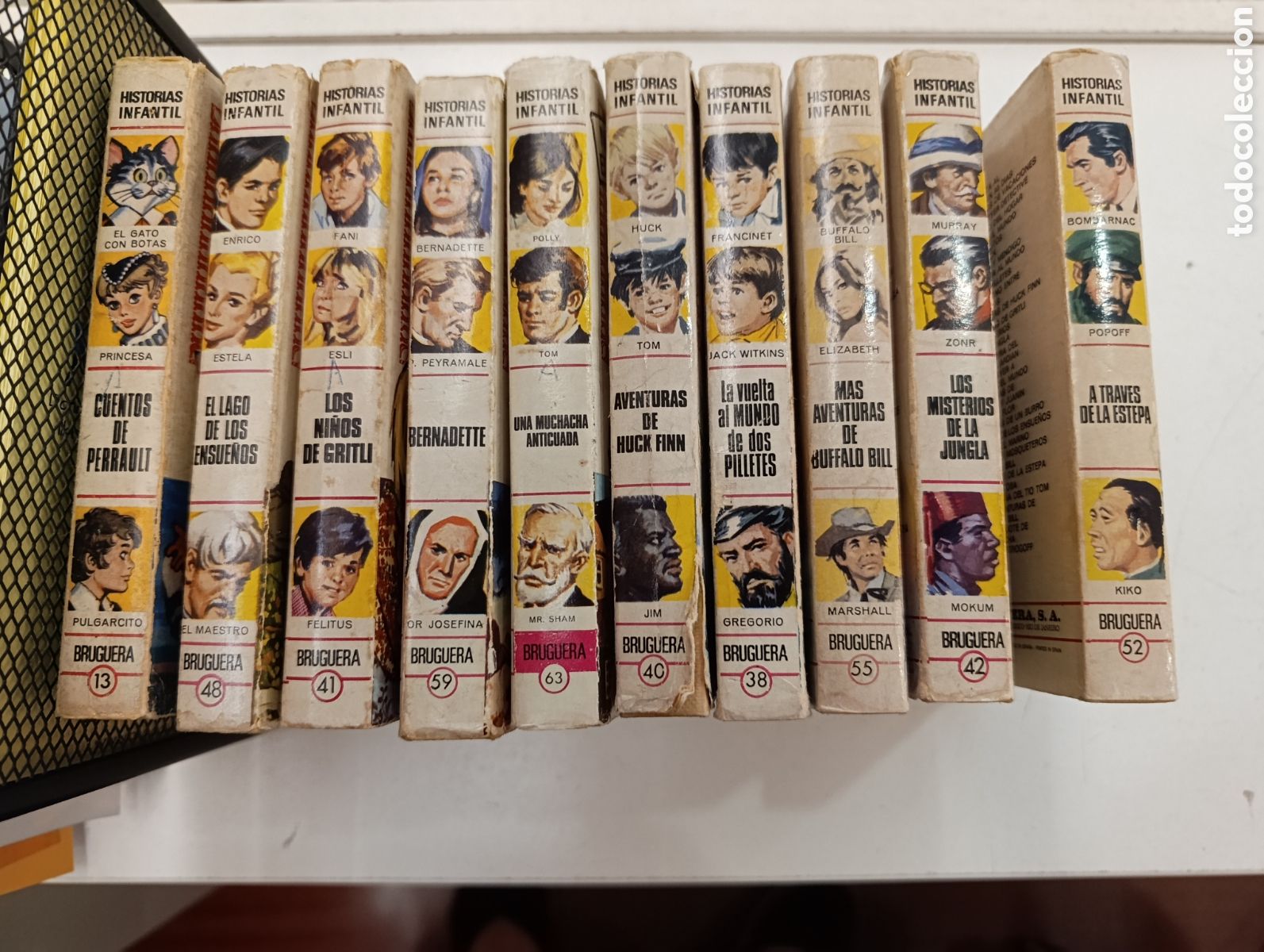 Libri di seconda mano: HISTORIAS INFANTILES BRUGUERA, LOTE 10 LIBROS -ED. BRUGUERA A&Ntilde;OS 60-70