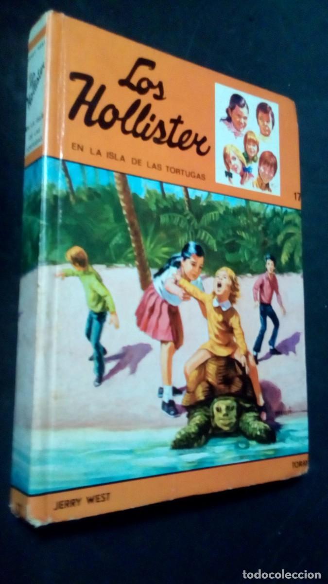 Libros de segunda mano: LOS HOLLISTER EN LA ISLA DE LAS TORTUGAS - N&ordm; 17 -- JERRY WEST -- TORAY