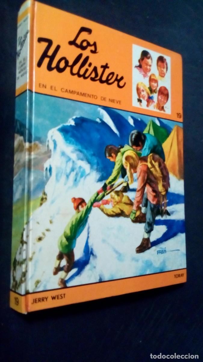 Libros de segunda mano: LOS HOLLISTER EN EL CAMPAMENTO DE NIEVE N&ordm; 19 (JERRY WEST) TORAY