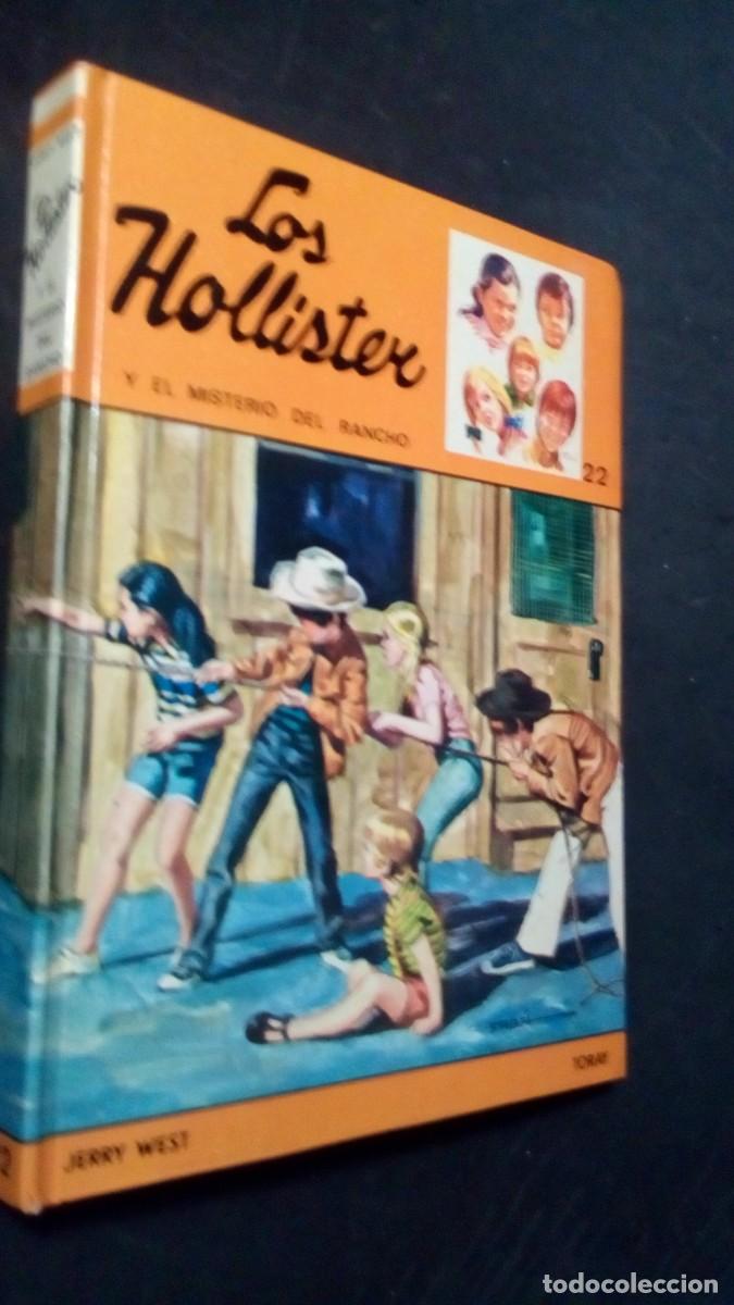 Libros de segunda mano: LOS HOLLISTER Y EL MISTERIO DEL RANCHO-JERRY WEST N&ordm; 22-TORAY
