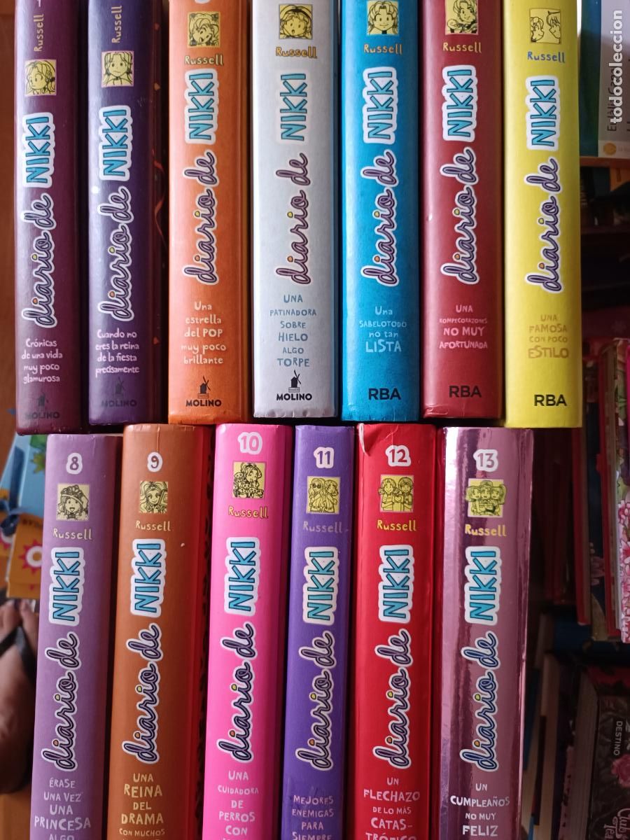 Libros de segunda mano: RACHEL REN&Eacute;E RUSSELL : DIARIO DE NIKKI - 13 TOMOS, COMPLETO. (RBA MOLINO, 2015)
