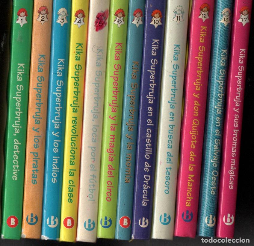 Libros de segunda mano: KNISTER : 12 LIBROS KIKA SUPERBRUJA (BRU&Ntilde;O, 1998)