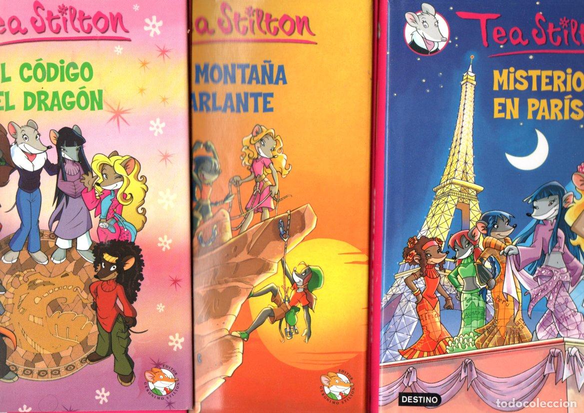 Libros de segunda mano: 3 LIBROS TEA STILTON (DESTINO)