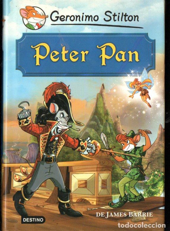 Libros de segunda mano: GER&Oacute;NIMO STILTON PETER PAN (DESTINO) EN CATAL&Aacute;N