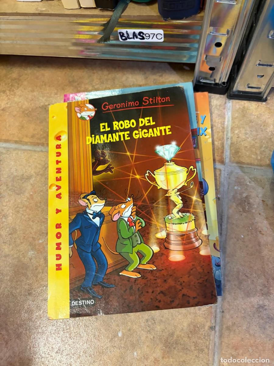 Second hand books: BLAS97C &mdash; El robo del diamante gigante &mdash; Geronimo Stilton &mdash; Destino.