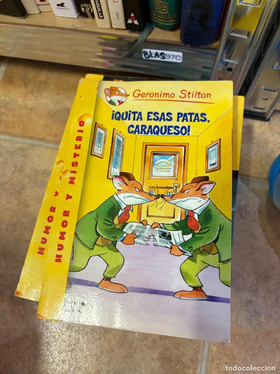 Libros de segunda mano: BLAS97C &mdash; &iexcl;Quita esas patas, caraqueso! &mdash; Geronimo Stilton &mdash; Destino.