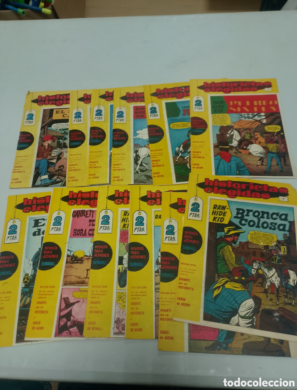 Libros de segunda mano: Colecci&oacute;n completa historietas elegidas editorial Manhattan 1964