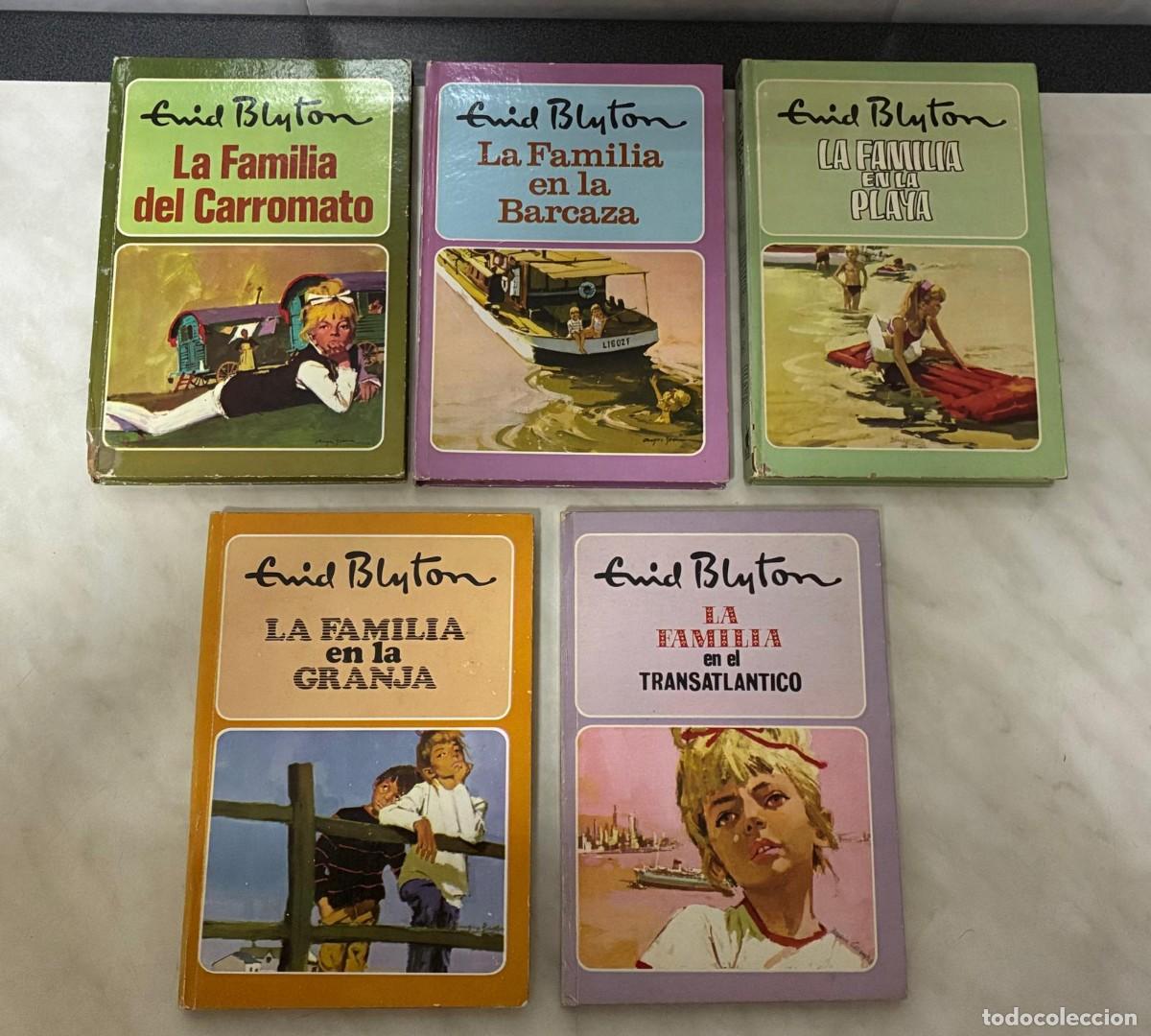 Libros de segunda mano: ENID BLYTON. LA FAMILIA. LOTE CON LOS 5 PRIMEROS N&Uacute;MEROS.
