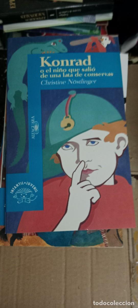 Libros de segunda mano: KONRAD O EL NI&Ntilde;O QUE SALIO DE UNA LATA DE CONSERVAS - POR CHRISTINE N&Ouml;STLINGER LIBRO E-SAN