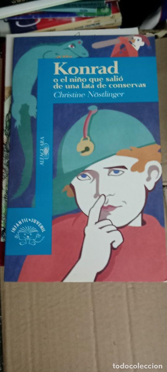 Libros de segunda mano: KONRAD O EL NI&Ntilde;O QUE SALIO DE UNA LATA DE CONSERVAS - POR CHRISTINE N&Ouml;STLINGER LIBRO E-SAN