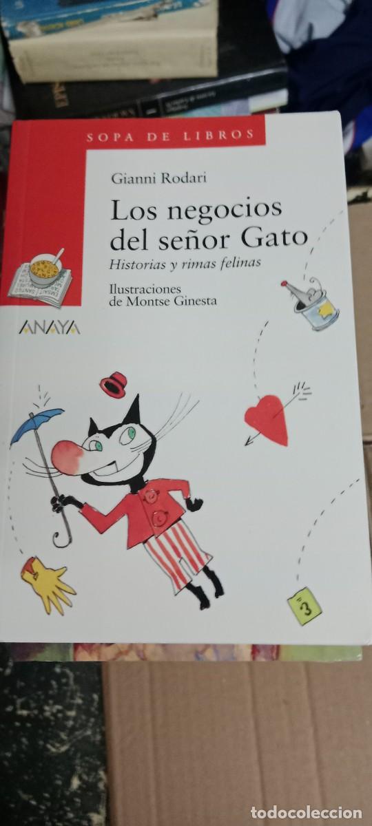 Libros de segunda mano: LOS NEGOCIOS DEL SE&Ntilde;OR GATO GIANNI RODARI LIBRO E-SAN