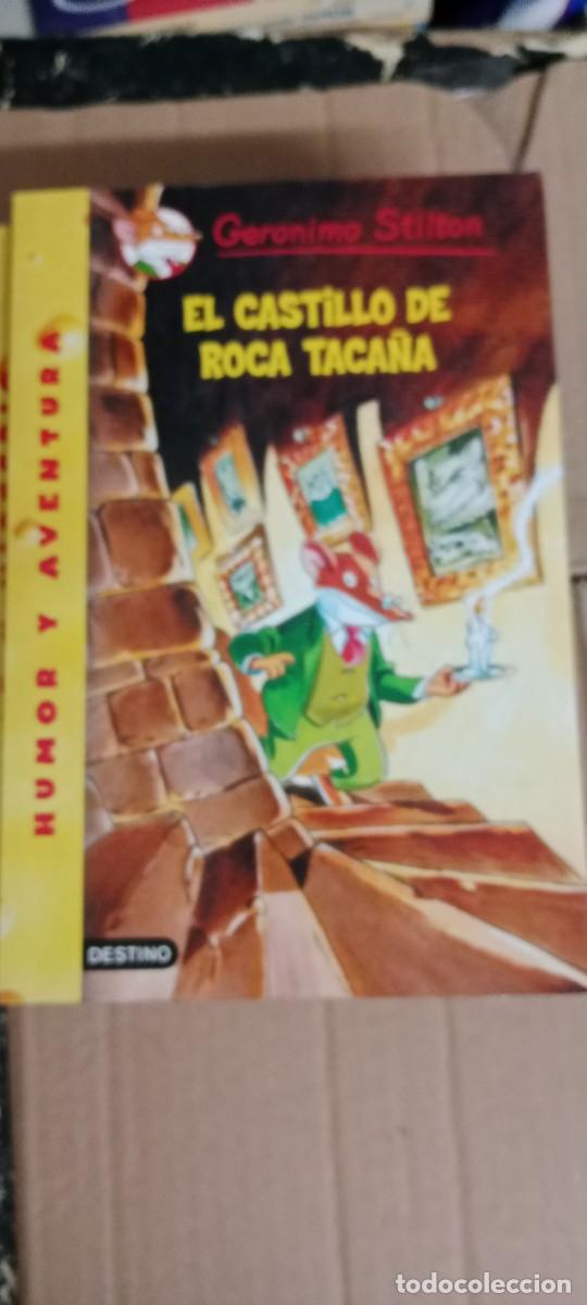 Libros de segunda mano: GERONIMO STLTON EL CASTILLO DE ROCA TACA&Ntilde;A LIBRO E-SAN