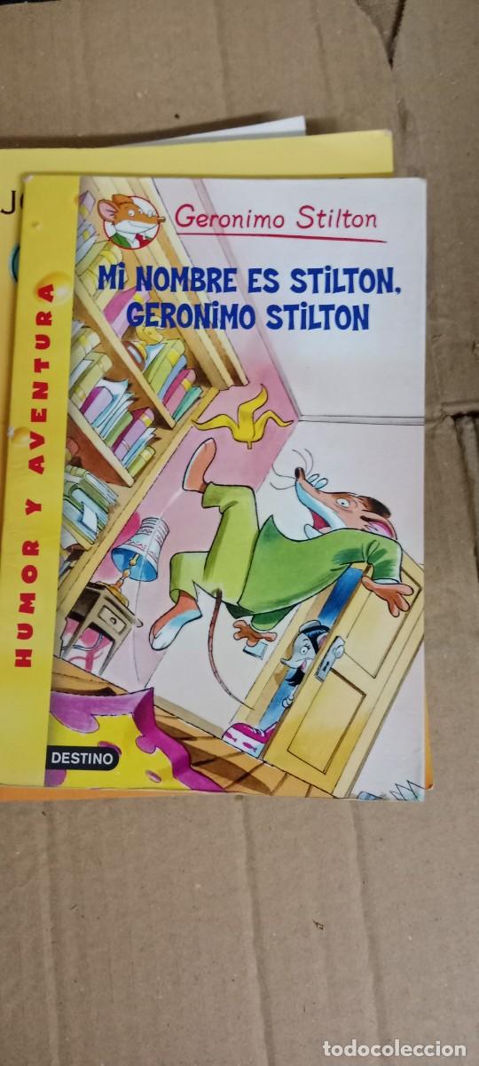 Libros de segunda mano: GERONIMO STILTON MI NOMBRE ES STILTON LIBRO E-SAN