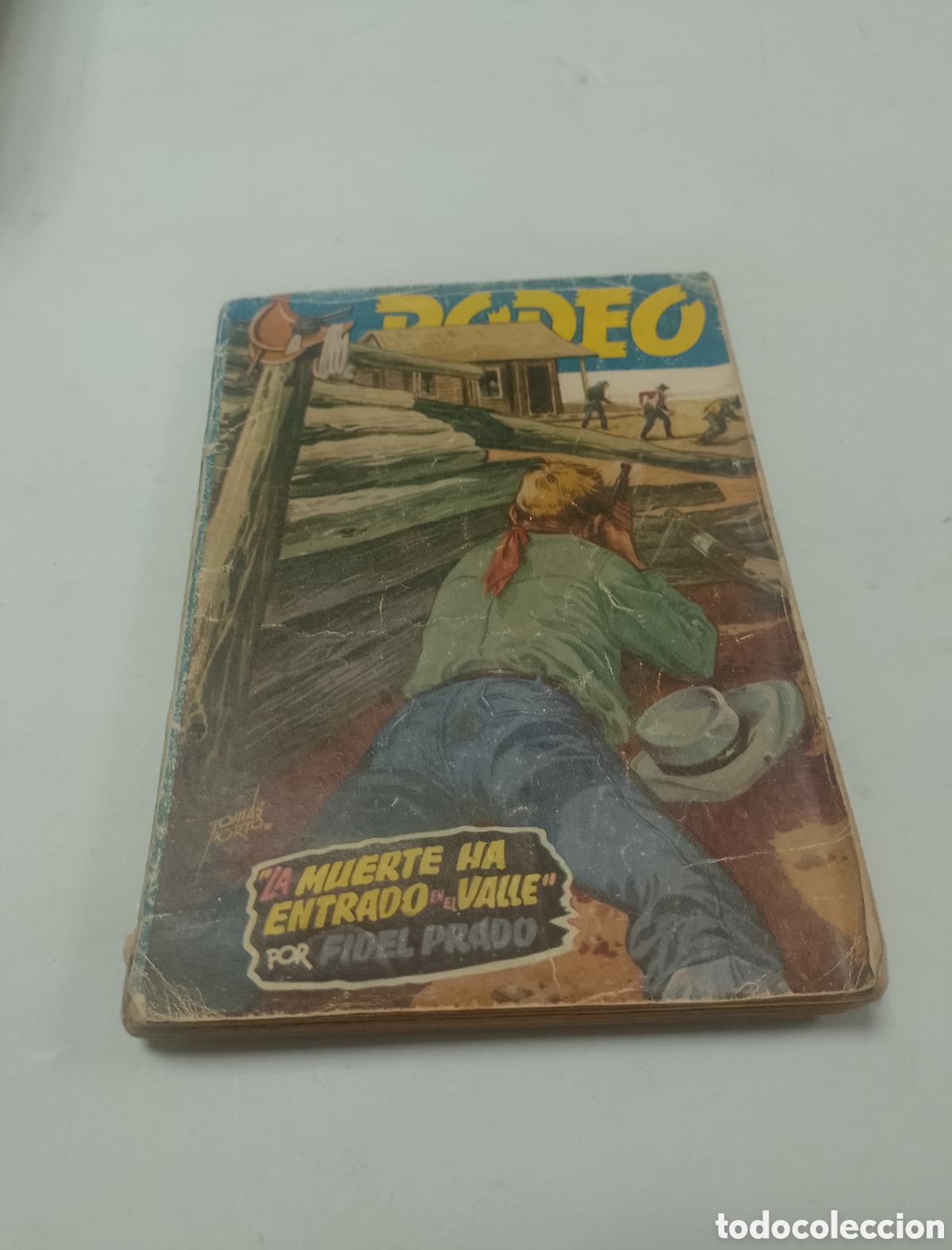 Libros de segunda mano: Novela rodeo 308 la muerte ha entrado en el valle