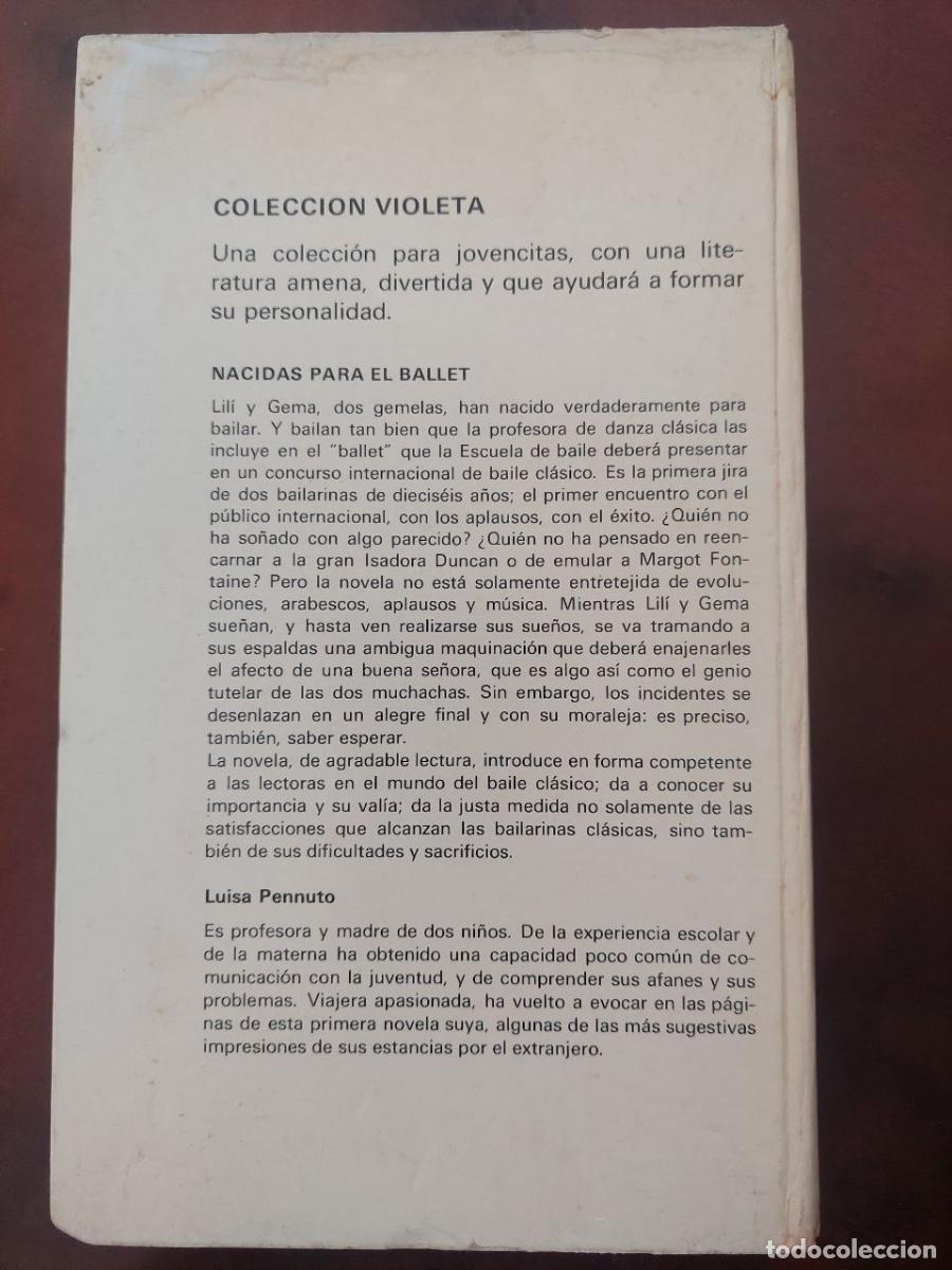 Libros de segunda mano: Nacidas para el ballet. Pennuto, Luisa. - Foto 4
