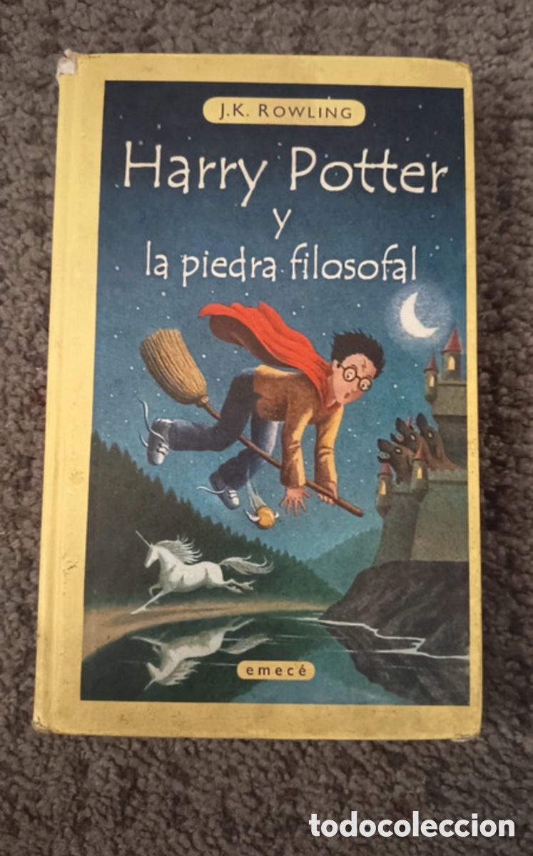 Libros de segunda mano: Harry Potter y la piedra filosofal 2&ordf; edici&oacute;n emec&eacute;