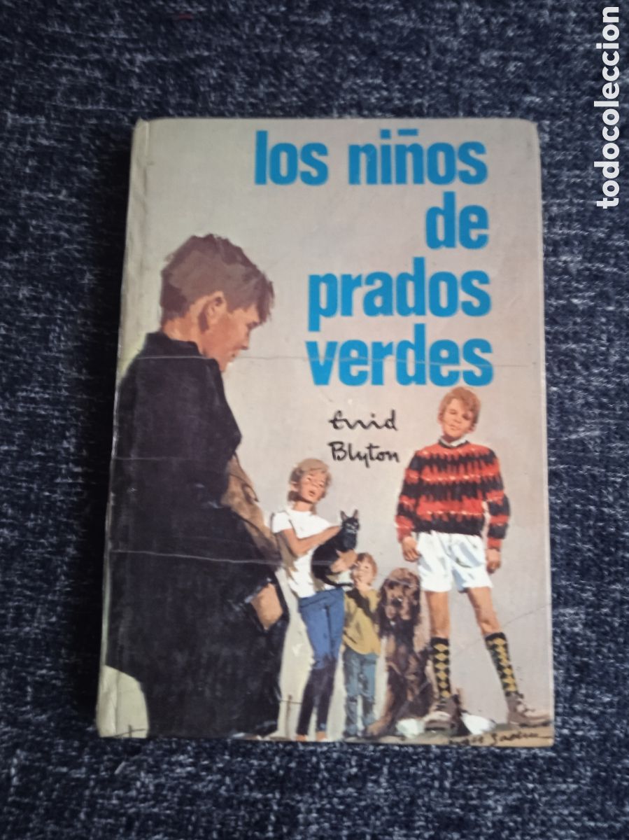 Libros de segunda mano: COLECCION AVENTURA N&ordm; 67 Los ni&ntilde;os de prados verdes / Enid Blyton -ed. Molino