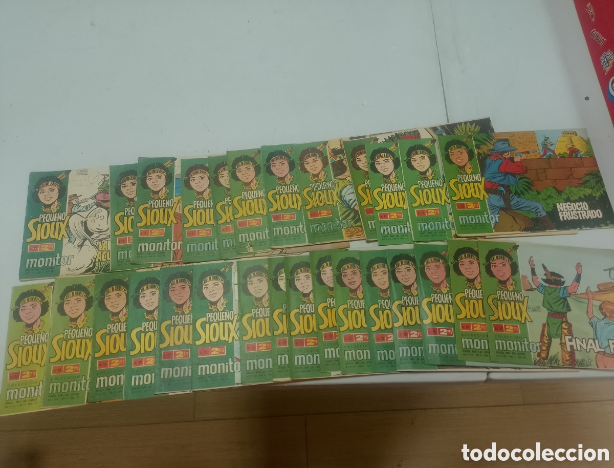 Libros de segunda mano: Lote 28 ejemplares peque&ntilde;o sioux