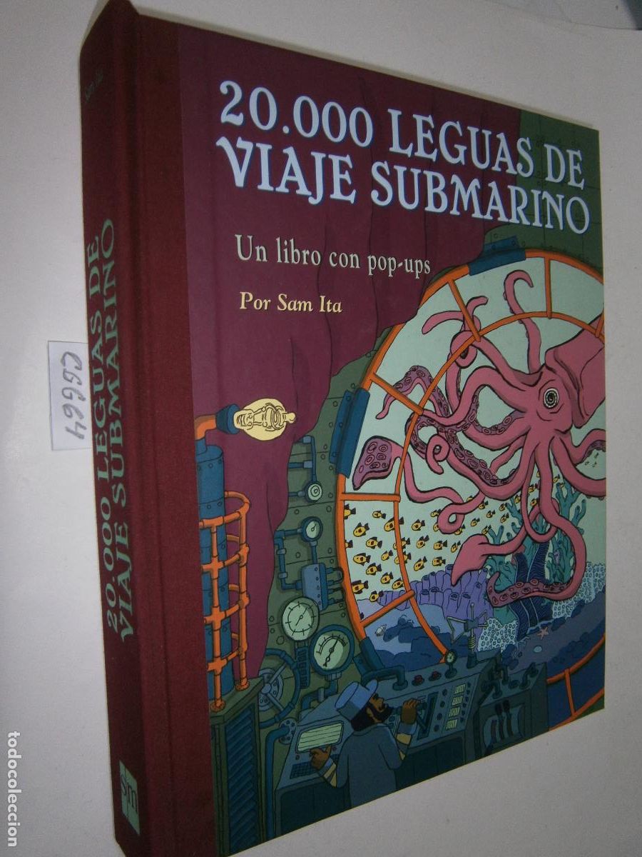 Libros de segunda mano: POP-UP 20000 LEGUAS DE VIAJE SUBMARINO TRIDIMENSIONAL